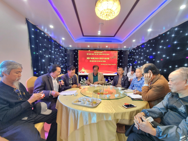 Ban Chấp hành Hội Nghệ nhân - Thợ giỏi thành phố Hải Phòng khóa IV, nhiệm kỳ 2024-2029